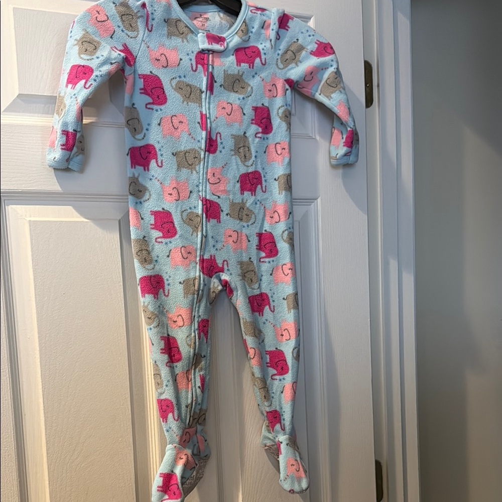 4 Print Kids Footie Pajamas